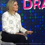 Jenna’s black mules on Today