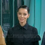 Maura Higgins’s black off-shoulder top on Today