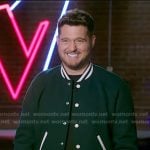Michael’s green varsity jacket on The Voice