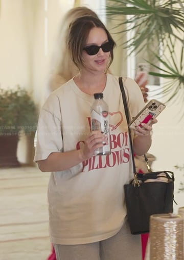 Mikayla’s Cowboy Pillows tee on The Secret Lives of Mormon Wives