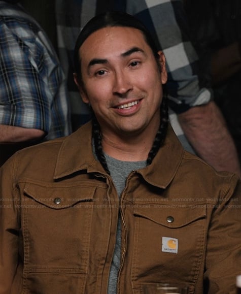 Miles’s brown canvas jacket on Marshals