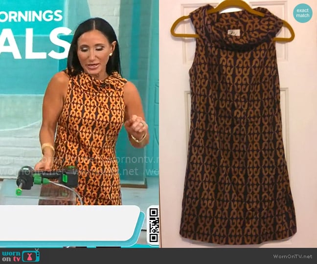 Milly Vintage Dress worn by Elizabeth Werner on CBS Mornings