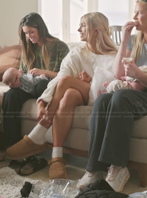 Miranda's Uug slippers on The Secret Lives of Mormon Wives