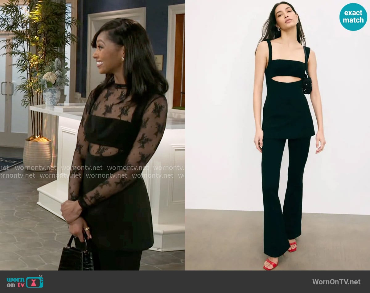 Misha The Costanza Jumpsuit worn by Kat Richardson (Colby Muhammad) on Beyond the Gates