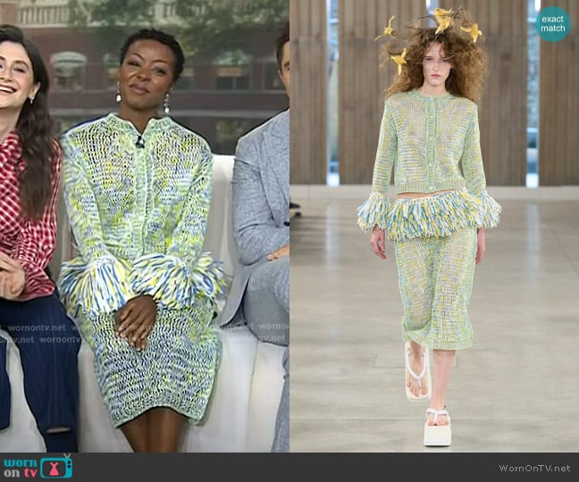 Moschino Spring 2026 Collection worn by Danielle Deadwyler on Today