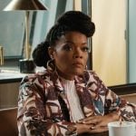 Nadine’s floral print blazer on Matlock