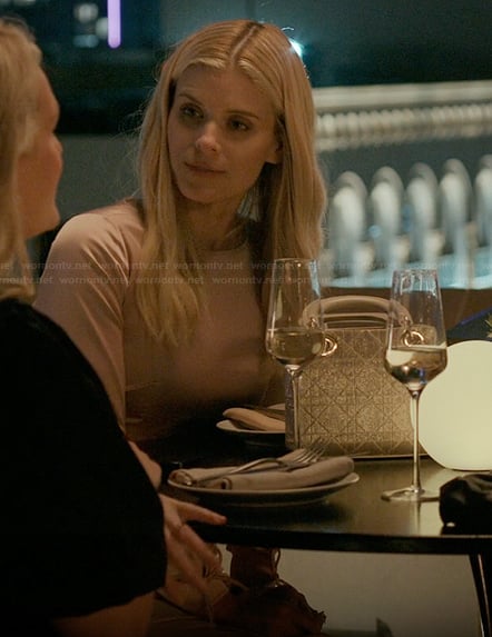 Nancy's white cutout pumps on Imperfect Women