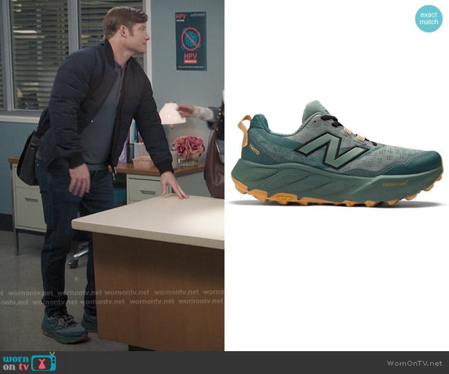 New Balance Fresh Foam X Hierro V9 worn by Atticus Lincoln (Chris Carmack) on Greys Anatomy