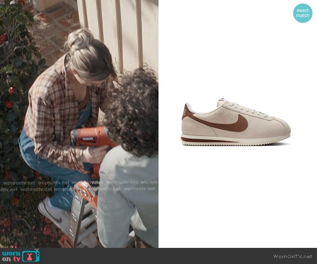 Nike Cortez Suede Sneaker worn by Tia (Bayley Corman) on 9-1-1