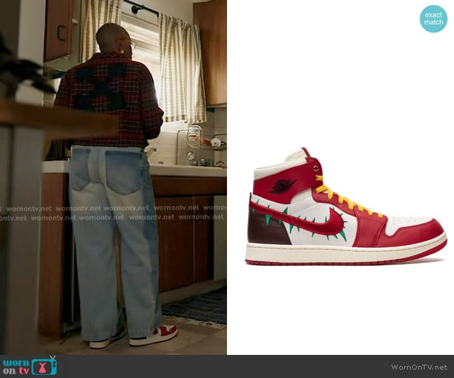 Nike x Teyana Taylor Air Jordan 1 Zoom CMFT 2 in A Rose From Harlem worn by Henrietta Wilson (Aisha Hinds) on 9-1-1