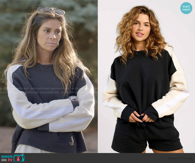 Nuuds Sideline Crew worn by Taylor Frankie Paul on The Secret Lives of Mormon Wives