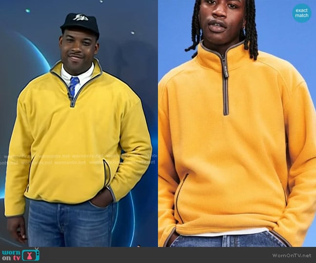 Old Navy '94 Performance Fleece worn by Lionel Boyce on Today