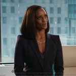 Olympia’s burgundy blazer on Matlock