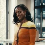 Olympia’s colorblock sweater on Matlock