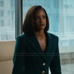 Olympia’s green blazer on Matlock