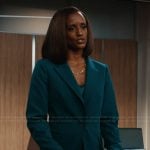 Olympia’s teal blazer on Matlock