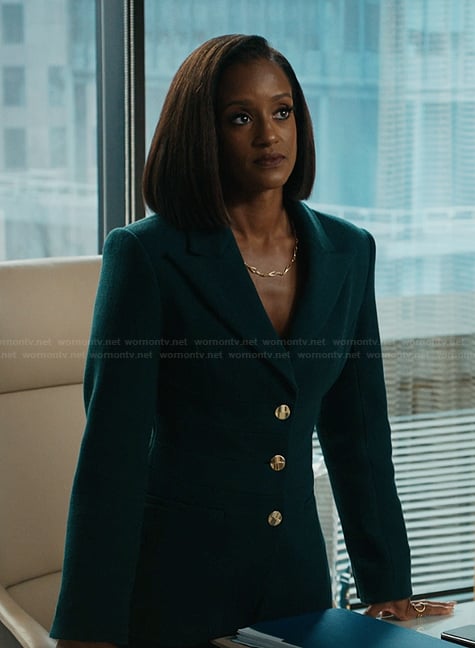 Olympia's green blazer on Matlock