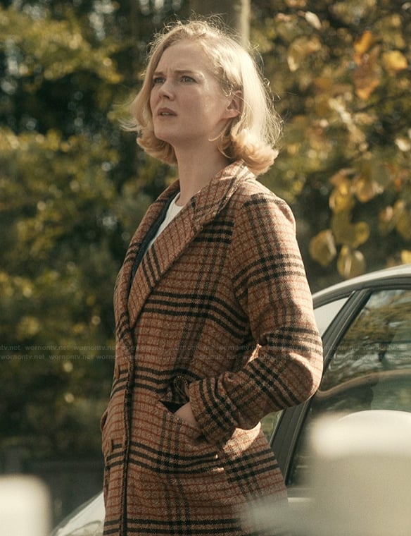 Past Kay's plaid coat on Scarpetta