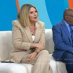 Jenna’s pink patent slingback pumps on Today