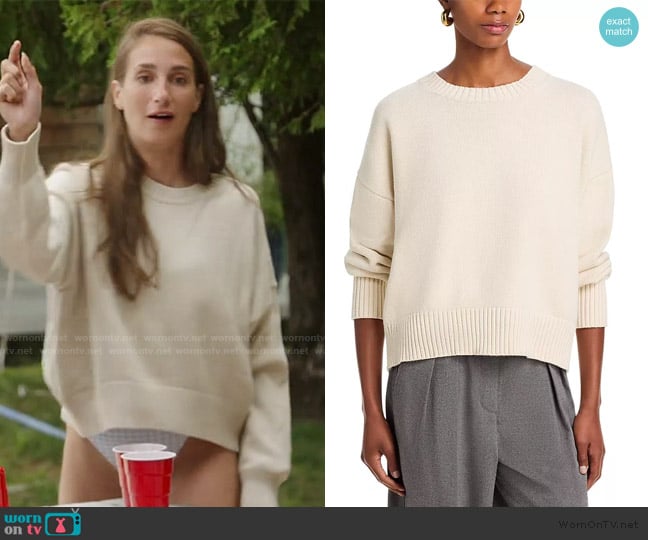 Perfectwhitetee Janet Sweater worn by Amanda Batula on Summer House