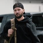 Cal’s black hoodie on Marshals