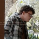 Christopher’s plaid hooded shirt on 9-1-1