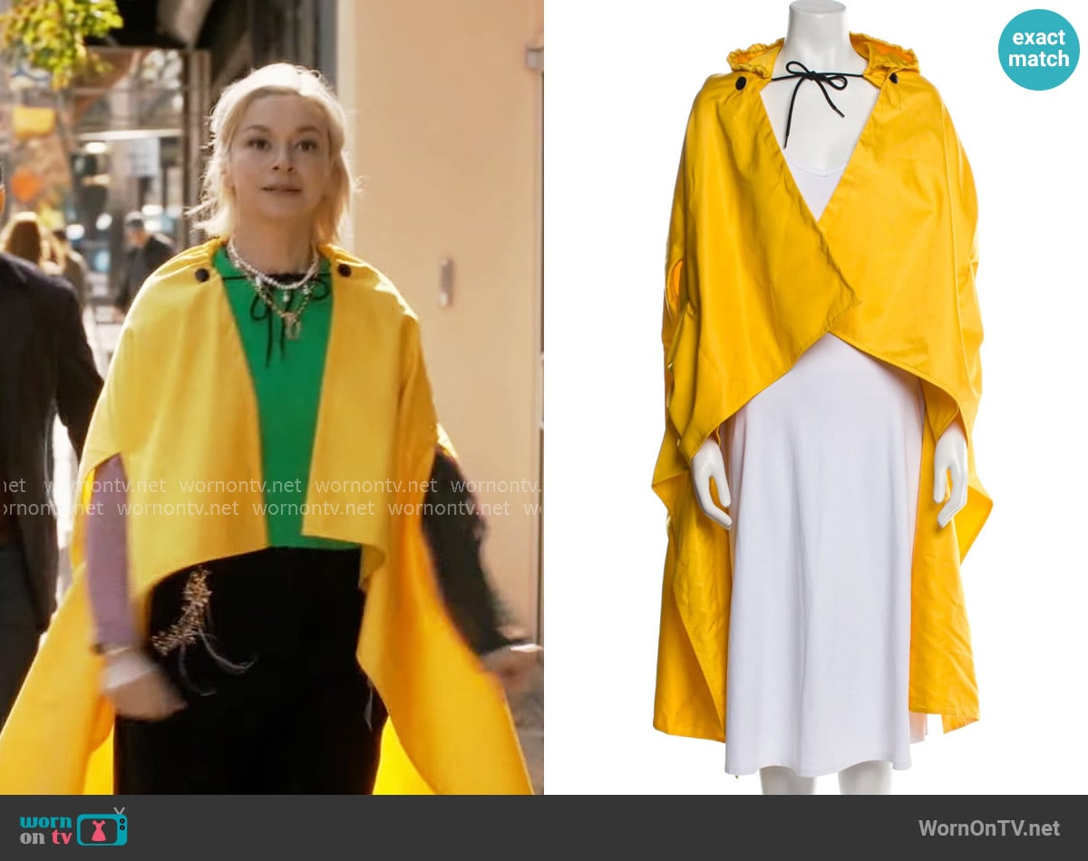 Prada 2021 Re-Nylon Coat worn by Ava Green (Julia Chan) on Will Trent