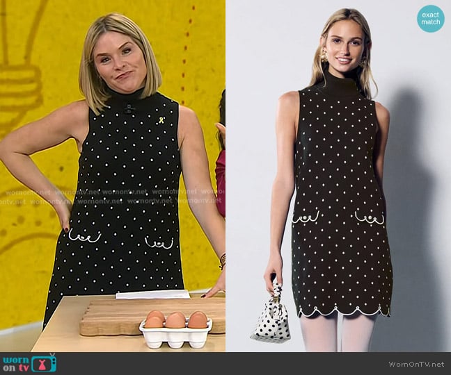 Rachel Antonoff Blossom Dress worn by Jenna Bush Hager on Today