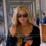 Rachel’s grey tortoise sunglasses on The Real Housewives of Beverly Hills