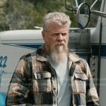 Randall's plaid zip front shirt on Marshals