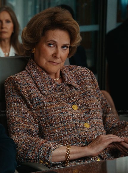 Red tweed jacket on Matlock