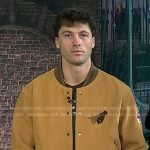 Rob’s beige suede jacket on Today