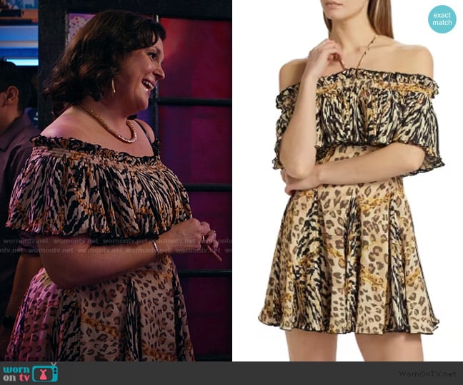 Ronny Kobo Esmi Dress worn by Debra Palmer (Melanie Lynskey) on Matlock