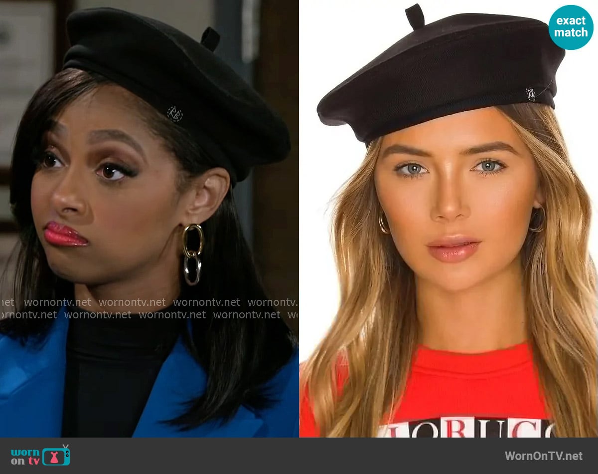 Ruslan Baginskiy Beret worn by Kat Richardson (Colby Muhammad) on Beyond the Gates