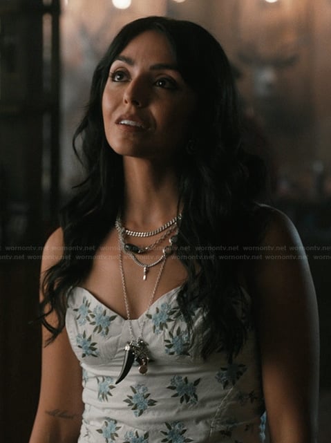 Sabrina’s floral cami on Marshals