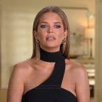 Salley’s black halter confessional top on Southern Charm