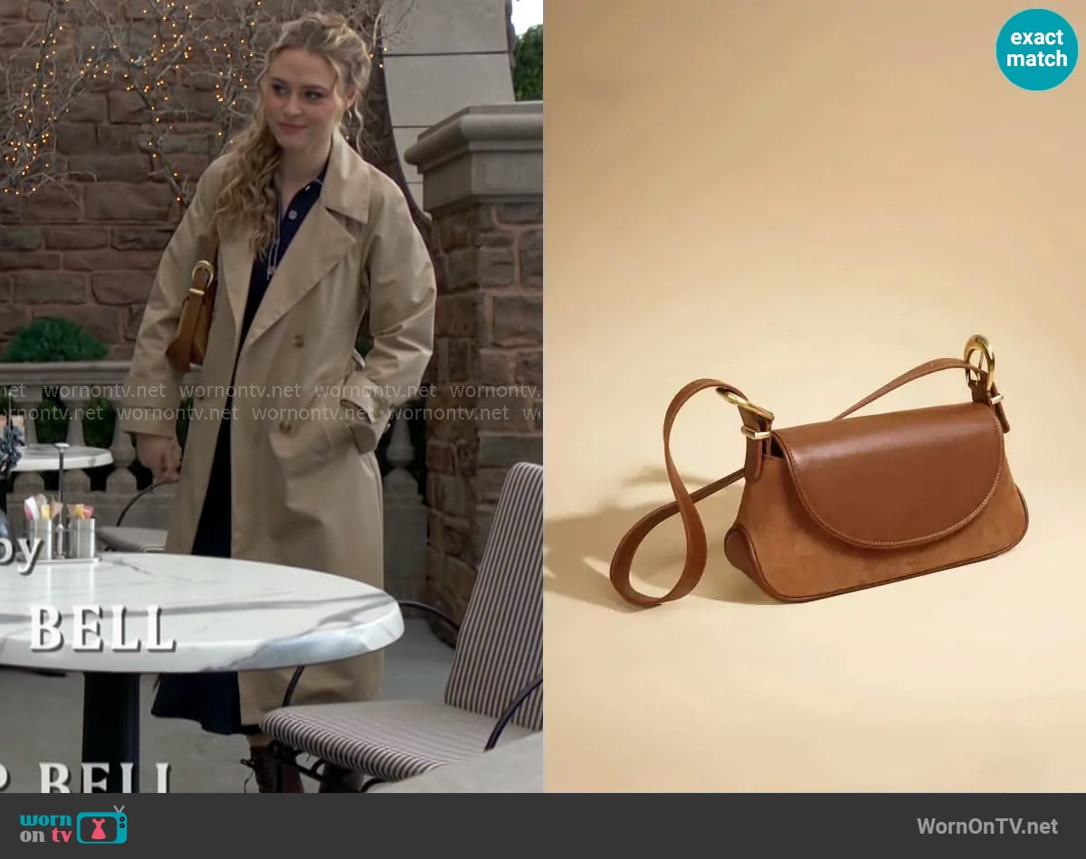 Sancia The Remi Bag worn by Claire Grace (Hayley Erin) on The Young and the Restless