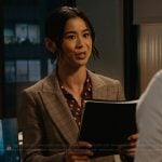 Sarah’s plaid blazer on Matlock