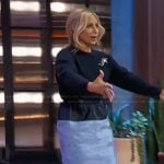 Sarah Michelle’s mixed media skirt on The Kelly Clarkson Show