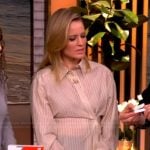 Sara's striped blouse on The View