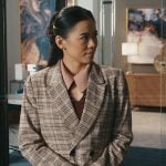 Sarah’s plaid blazer on Matlock