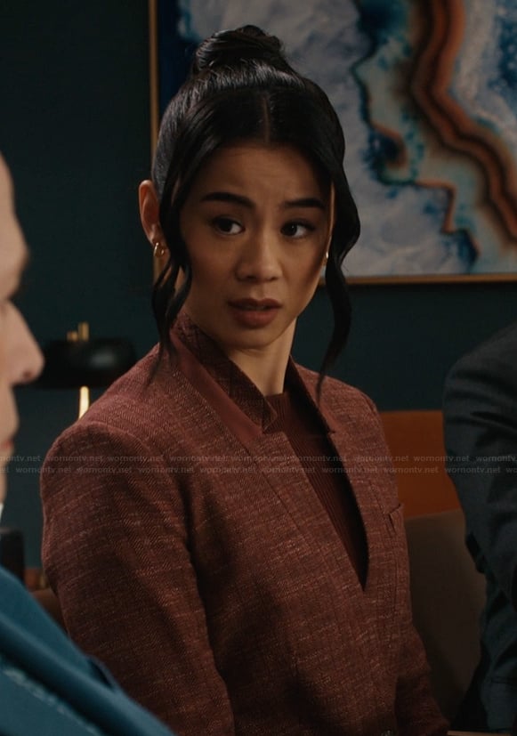 Sara's red blazer on Matlock