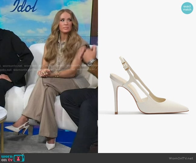 Carrie Underwood’s slingback heel pumps on GMA
