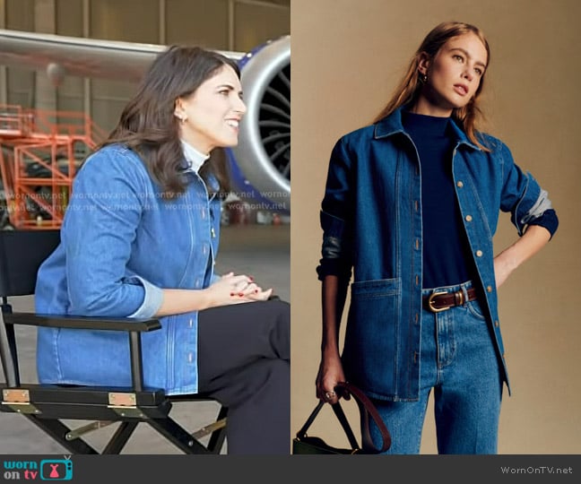 Liz’s denim jacket on Today