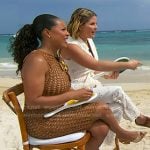 Sheinelle’s metallic gold sandals on Today