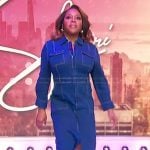 Sherri’s denim shirtdress on Sherri