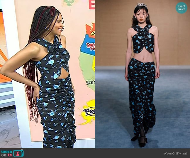 Shushu/Tong Spring Summer 2024 Collection worn by Zazie Beetz on Today