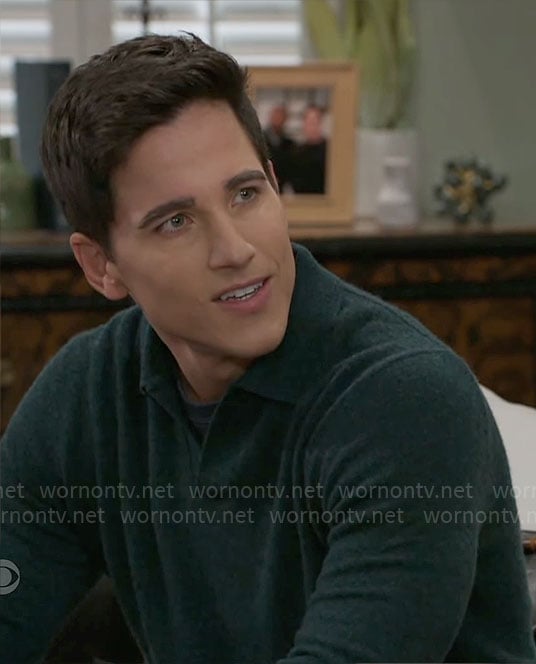 Smitty’s green sweater on Beyond the Gates