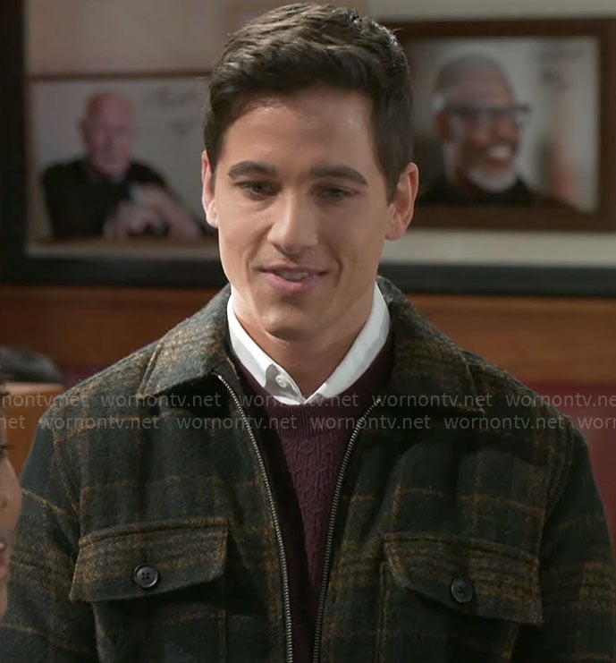 Smitty’s plaid jacket on Beyond the Gates