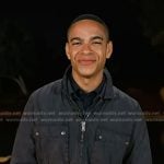 Steve Patterson’s navy zip jacket on Today